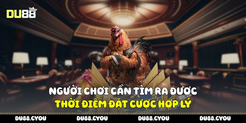 Người chơi cần tìm ra được thời điểm đặt cược hợp lý